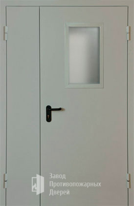 Фото двери «Полуторная со стеклом EI-30» в Старой Купавне