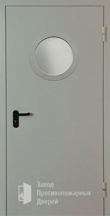Фото двери «Однопольная с круглым стеклом EI-30» в Старой Купавне