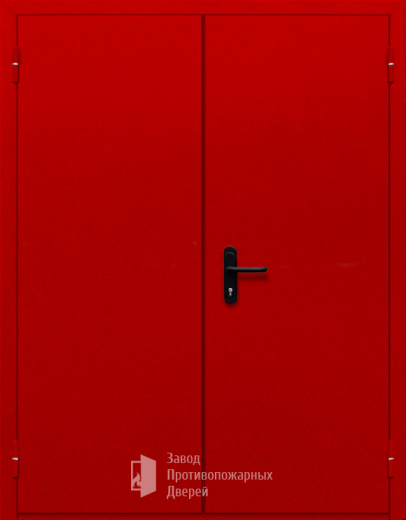 Фото двери «Двупольная глухая (красная)» в Старой Купавне