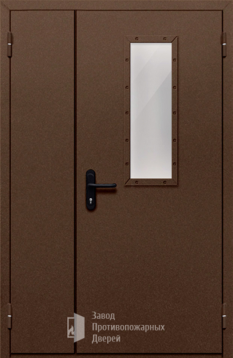 Фото двери «Полуторная со стеклом №28» в Старой Купавне