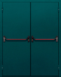 Фото двери «Двупольная глухая с антипаникой №16» в Старой Купавне