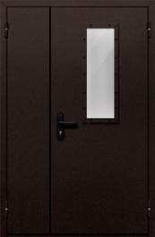 Фото двери «Полуторная со стеклом №210» в Старой Купавне