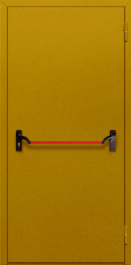 Фото двери «Однопольная глухая с антипаникой №45» в Старой Купавне